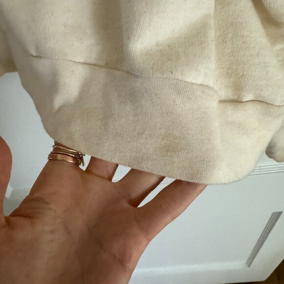 Wol Hide Easy Summer Sweatshirt Natural - Picture 6 of 9